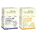 Root2Leaf Organic Pack of 2 Indigo Leaf & Orange Peel Powder 227g