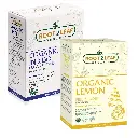 Root2Leaf Organic Pack of 2 Indigo Leaf & Lemon Peel Powder 227