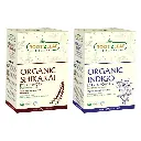 Root2Leaf Organic Pack of 2 Indigo Leaf & Shikakai Powder For Natural Hair 227g