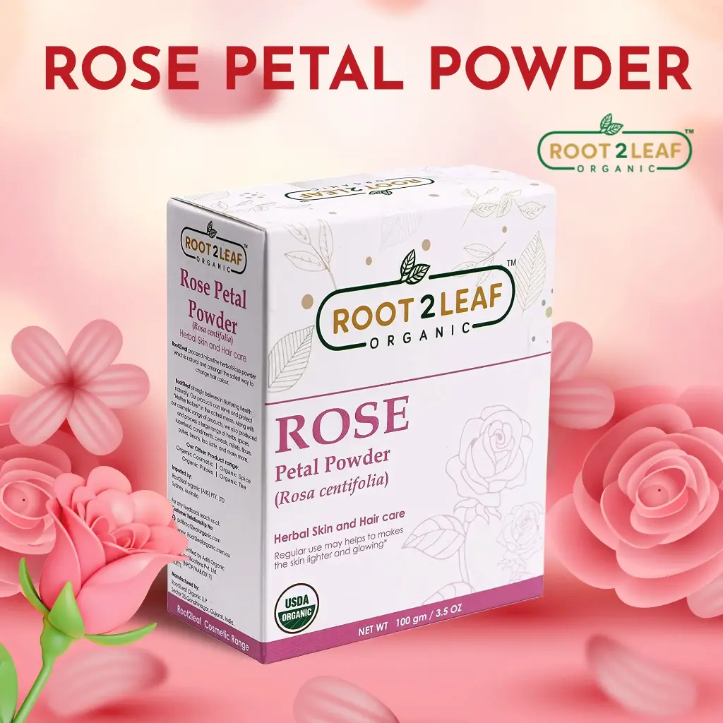 Organic Rose Petal Powder 100g
