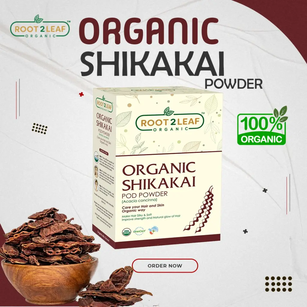 Organic Shikakai Pod Powder 100g