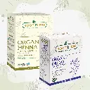 Root2Leaf Organic Pack of 2 Indigo Leaf & Henna Powder For Natural Hair 100g