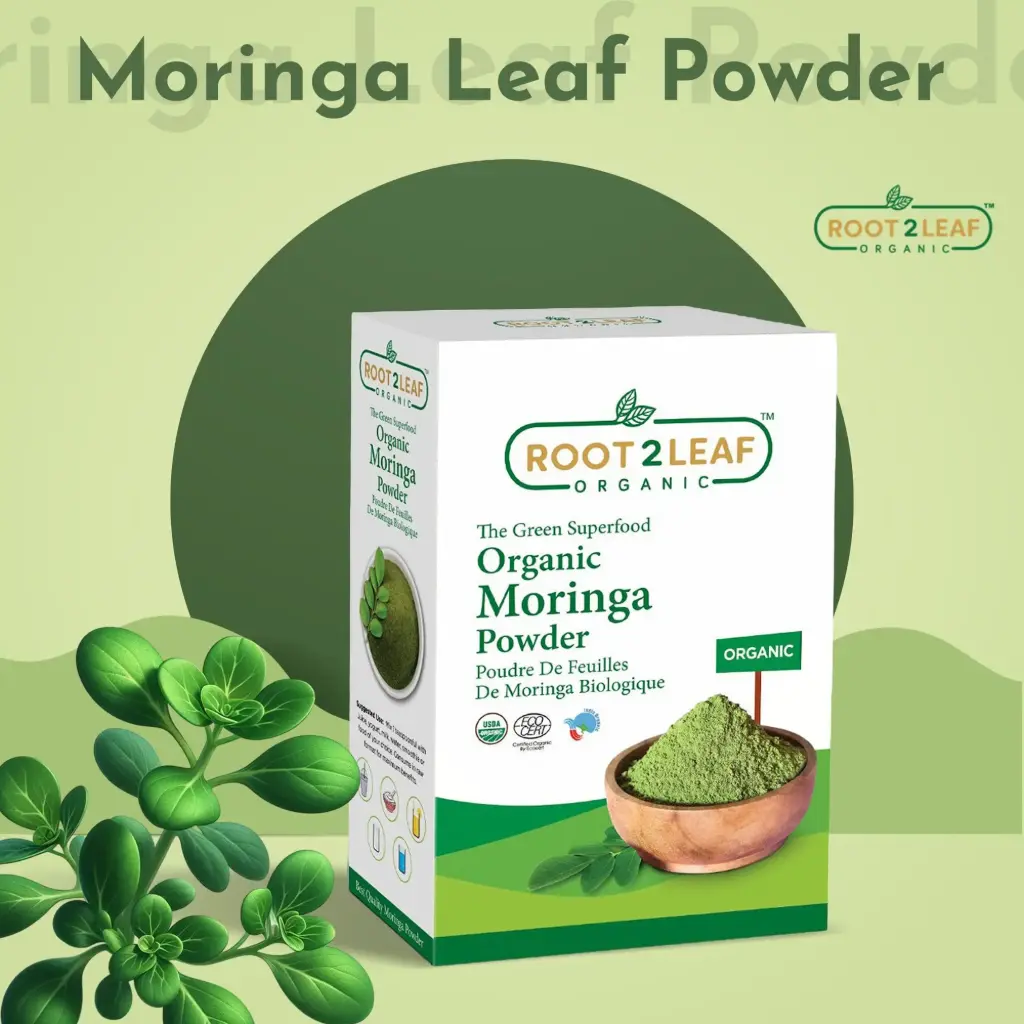 Organic Moringa Leaf Powder 100g