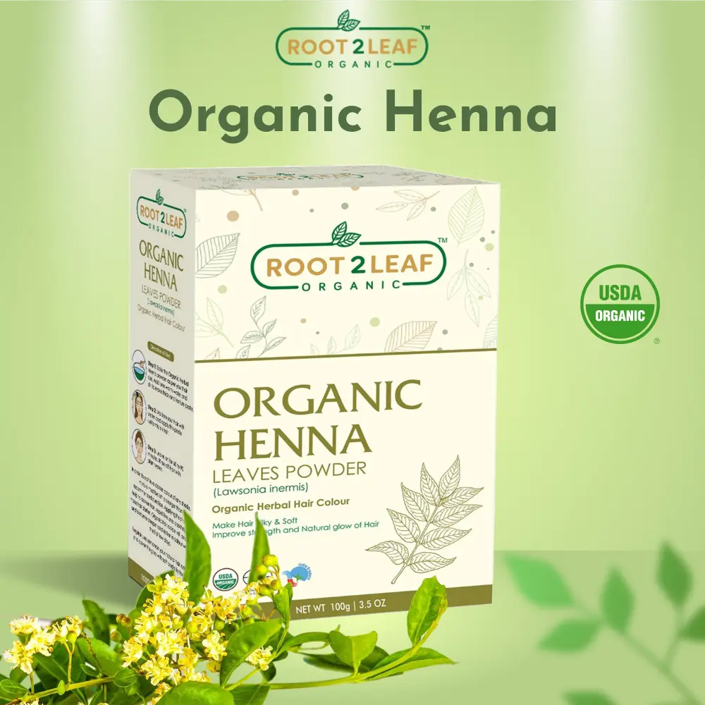 Organic Henna Powder 100g (Pack)