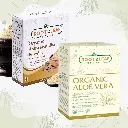 Root2Leaf Organic Pack of 2 Ashwagandha & Aloe Vera Leaves Powder  (100g)