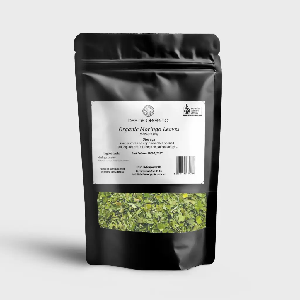 Organic Moringa Leaves 200g