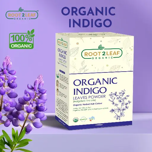 Organic Indigo Leaves Powder 100g