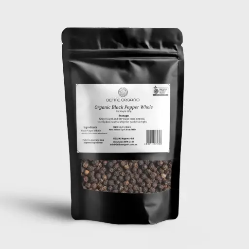Organic Black Pepper 500g