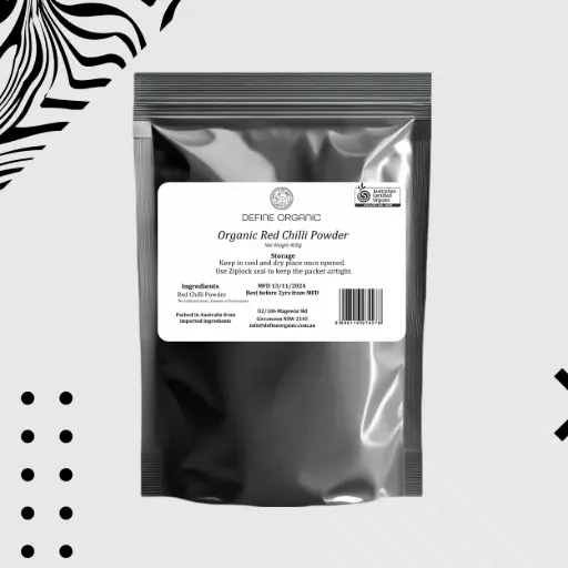 Organic Red Chilli Powder 400g
