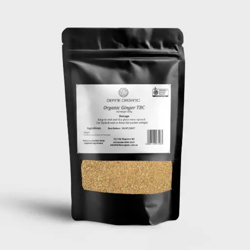 Organic Ginger TBC 200g