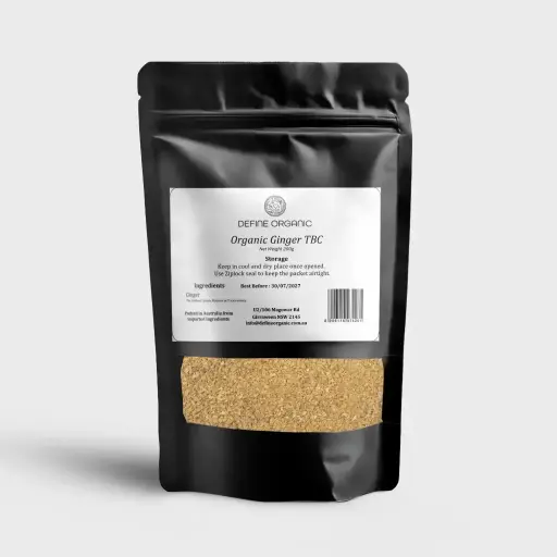 Organic Ginger TBC 200g