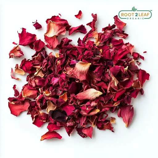 Organic Red Rose Petals 1kg Herb Tea Fresh