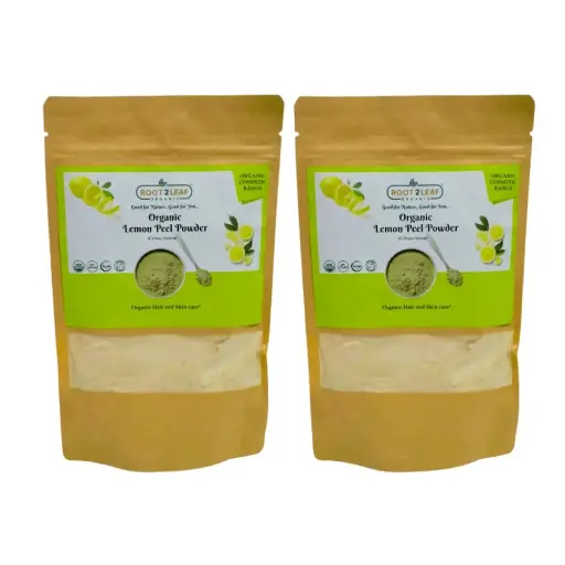 Organic Lemon Peel Powder 250g (Pack of 2)